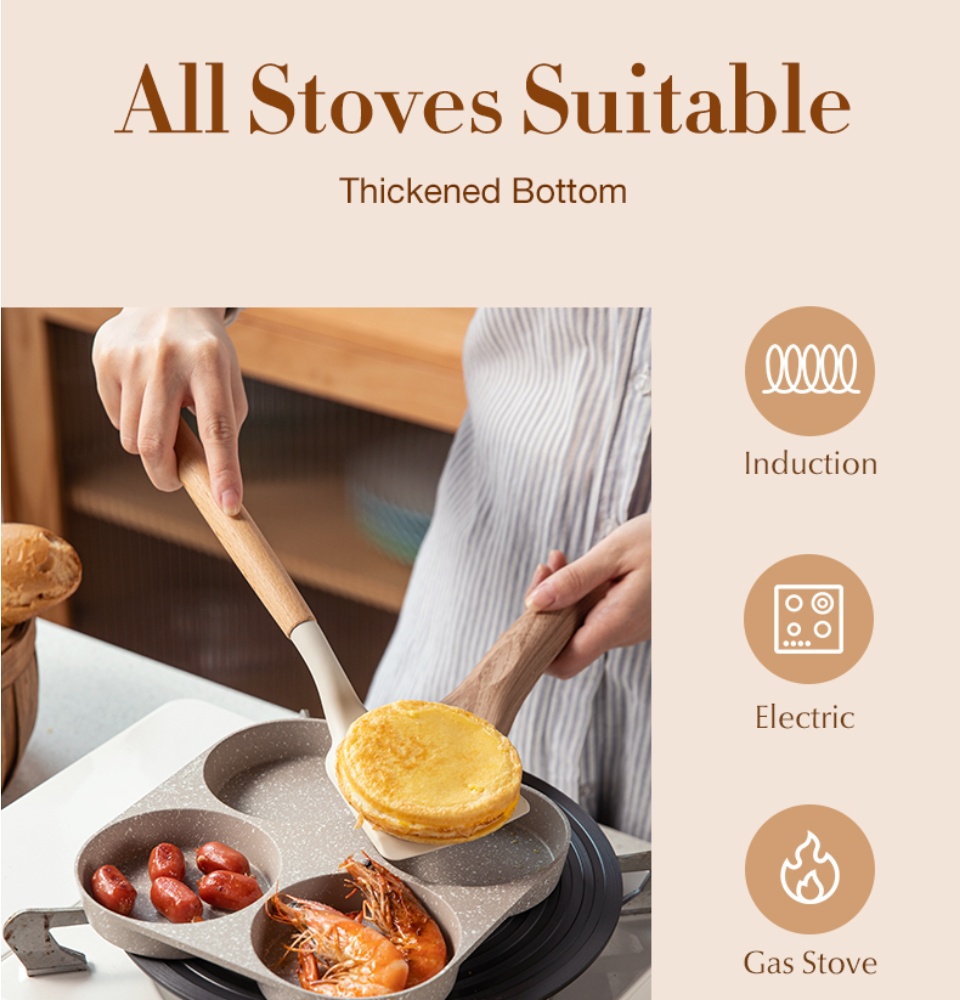 Pans Carote Stone Non Stick Pan Household Pancake Omelet Artifact Steak  Frying Induction Cooker Is Suitable From Baolv, $108.34