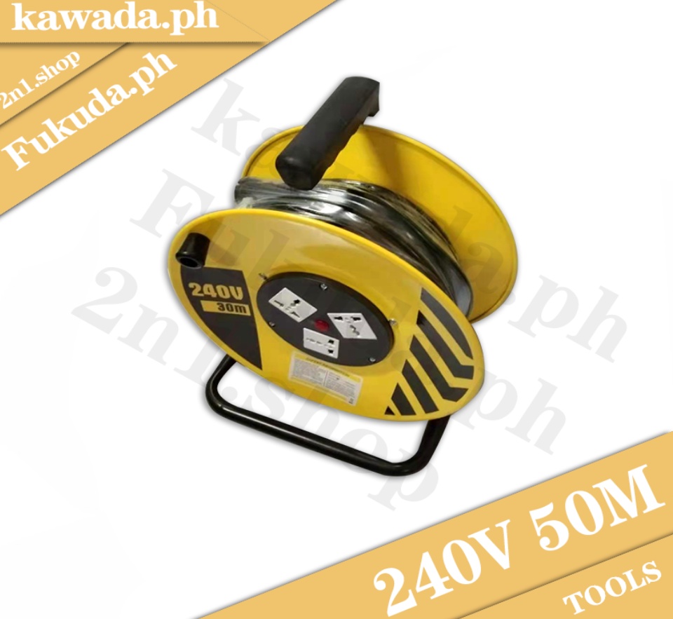 50 meters Extension Wheel Cable Reel 240V