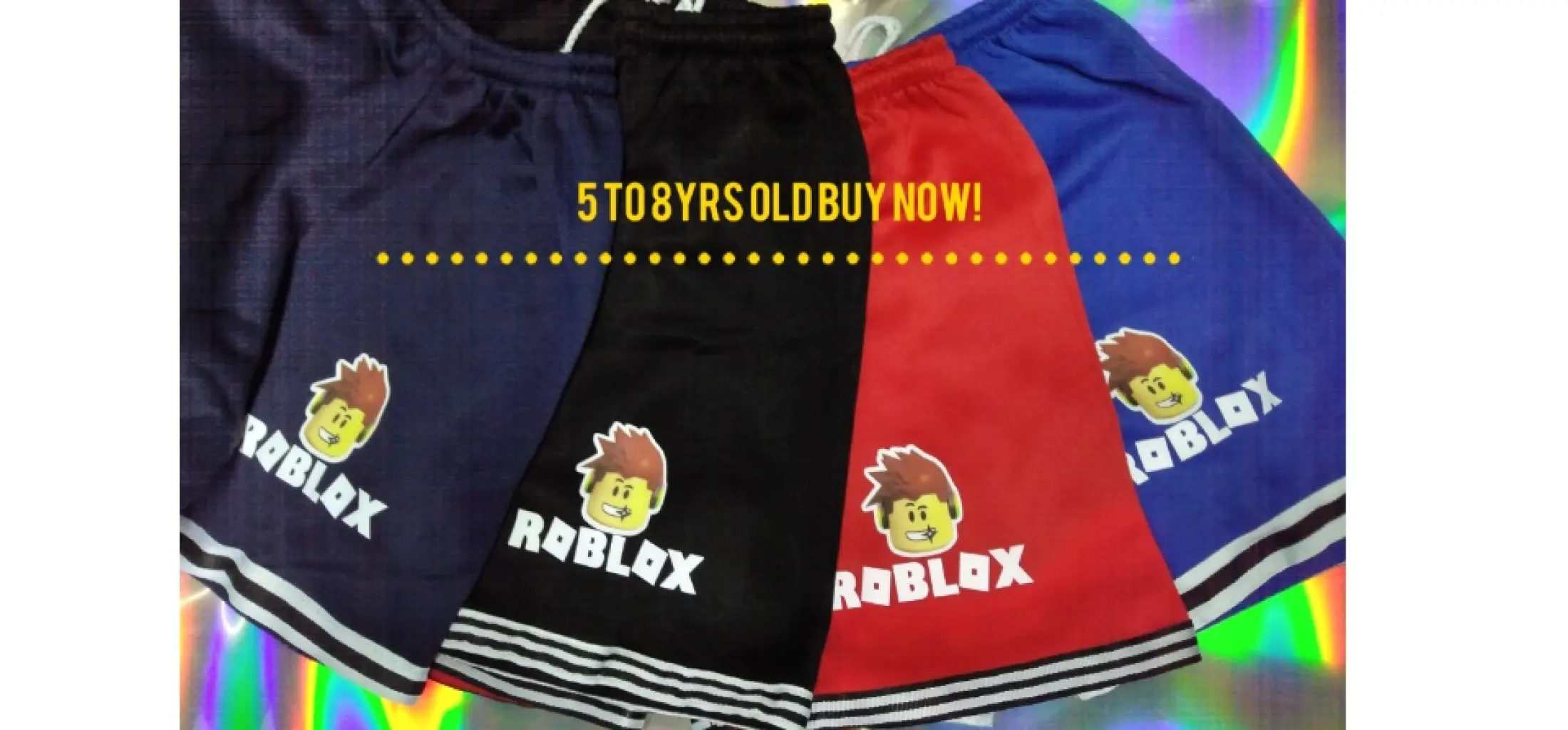 Roblox Shorts For Kids 5 To 8years Old Best Kids Shorts Lazada Ph - roblox shorts plain