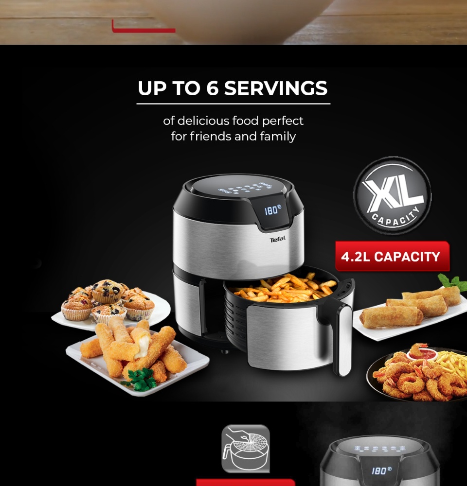 Tefal Air Fryer EY401D27 - Savvas Eracleous Ltd