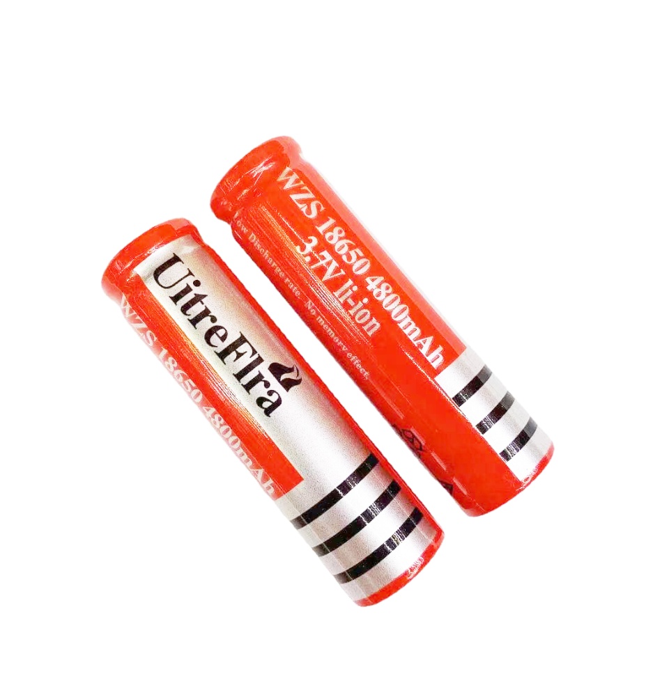 SET OF 2 High Quality 18650 4800mAh 3.7V Rechargeable Lithium Battery Li Ion  | Lazada PH
