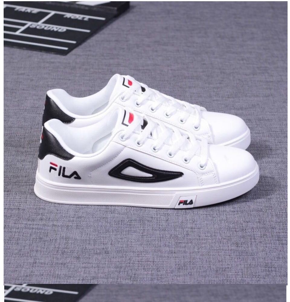 FILA White Shoes Low Cut Shoes Running Shoes For Women School Shoes Lazada PH