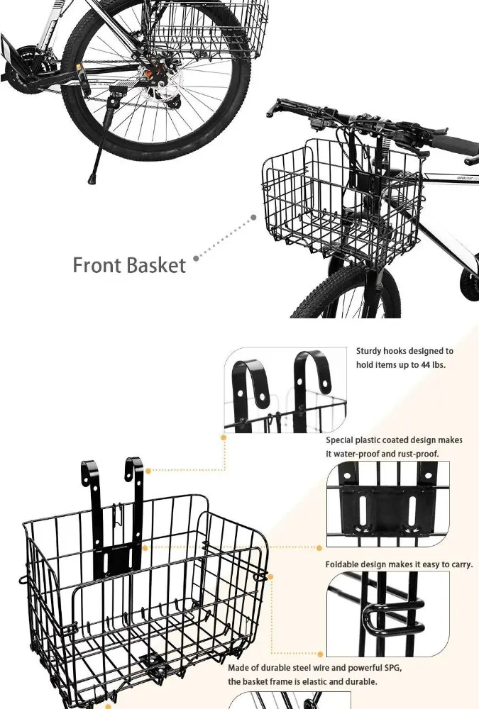 bike and basket