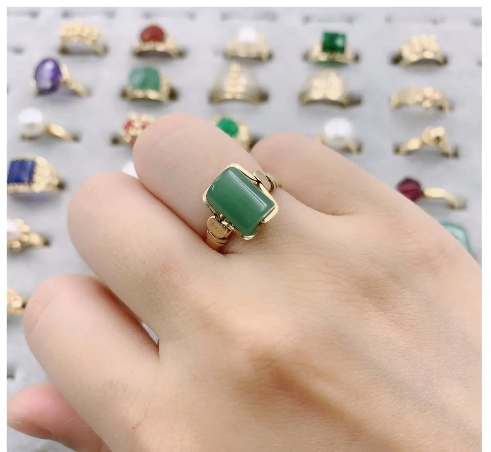 authentic jade ring