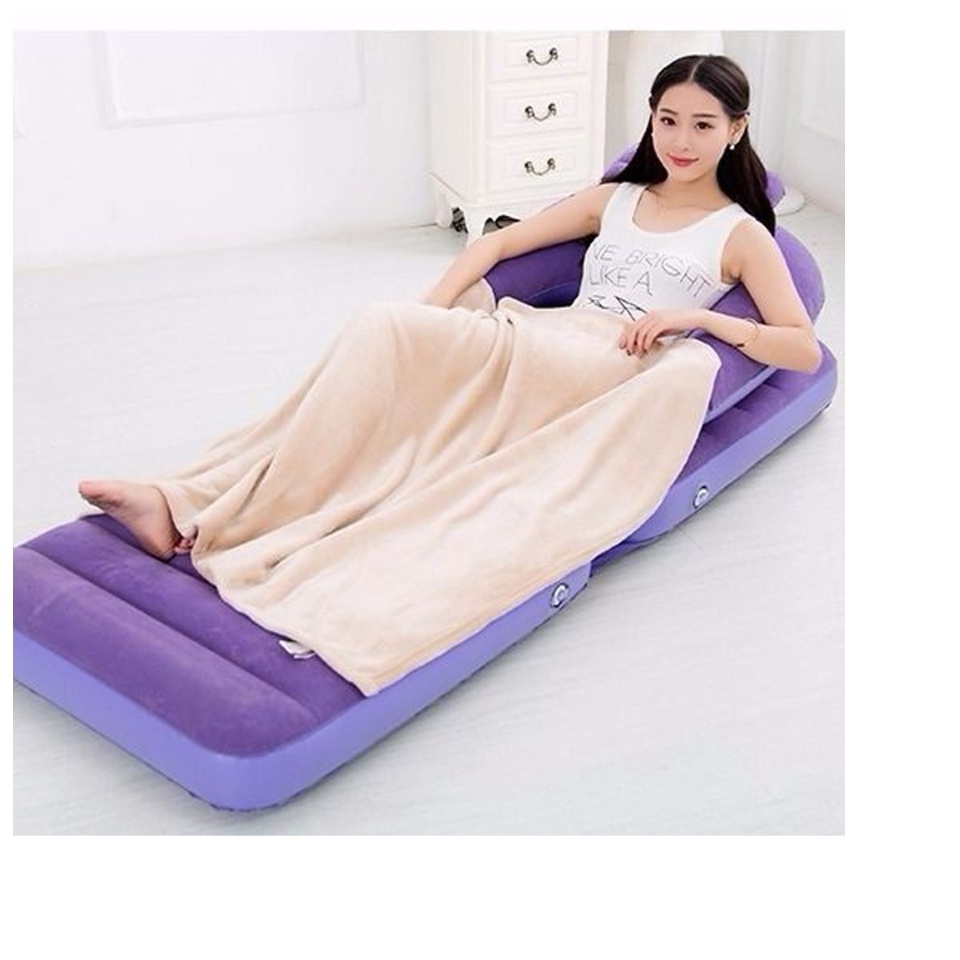 foldable inflatable bed
