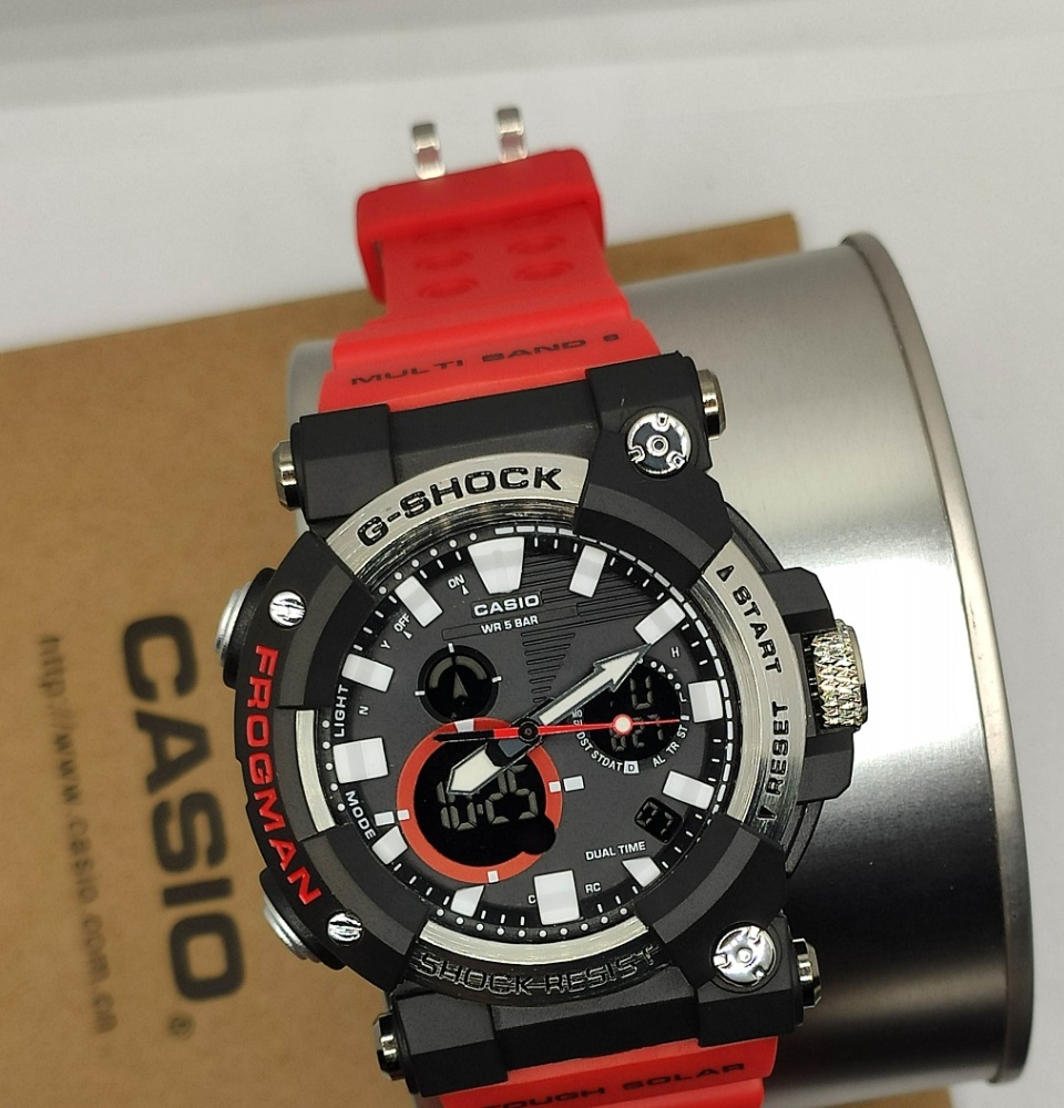 Resist shock sport watch dual time online