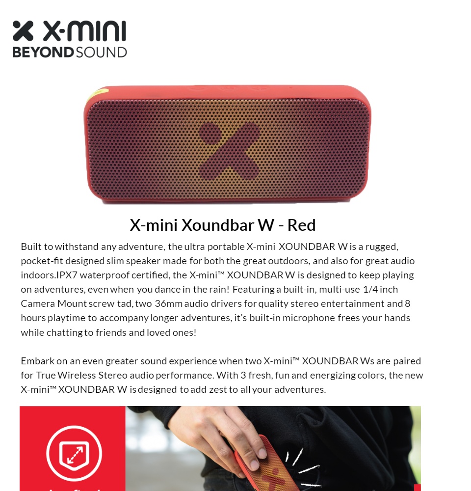 X mini hot sale xoundbar pairing