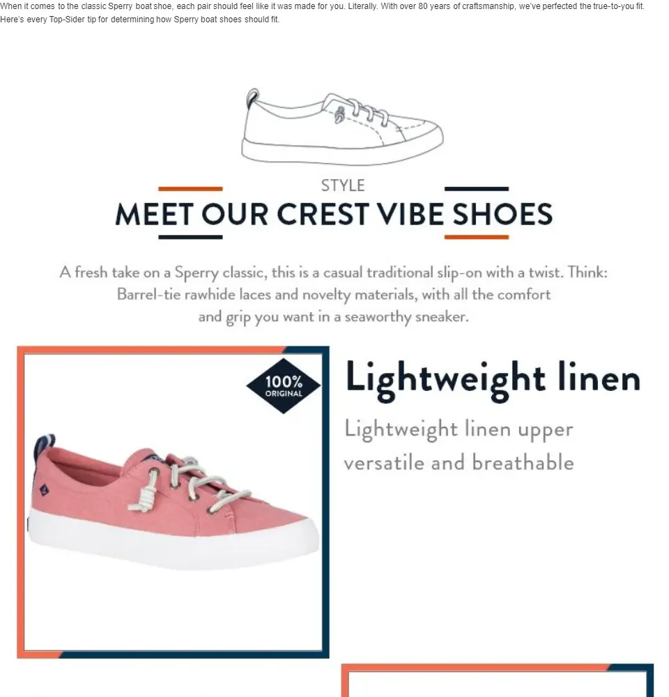 sperry crest vibe satin lace white