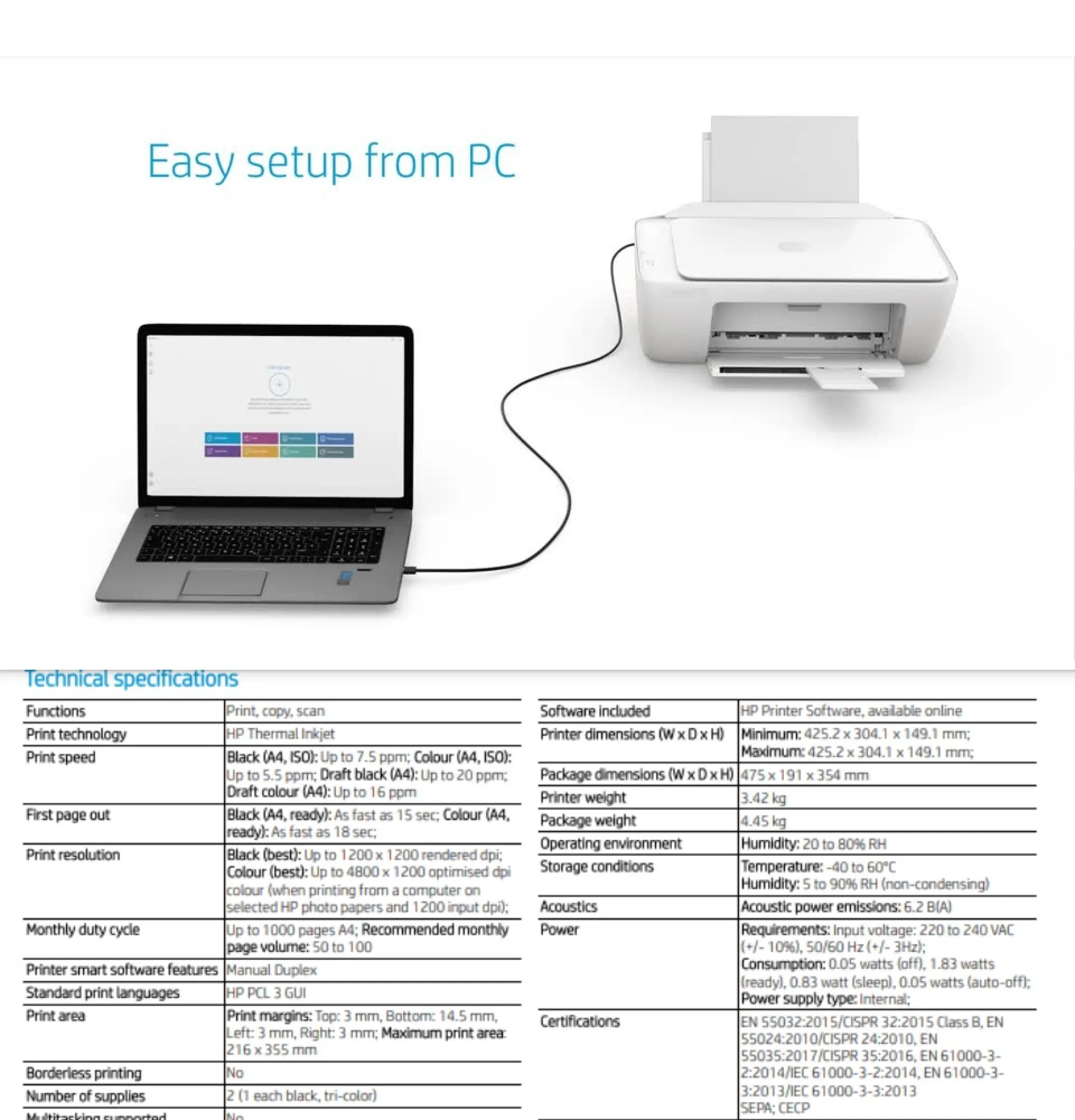 hp deskjet 2320 cartridge price