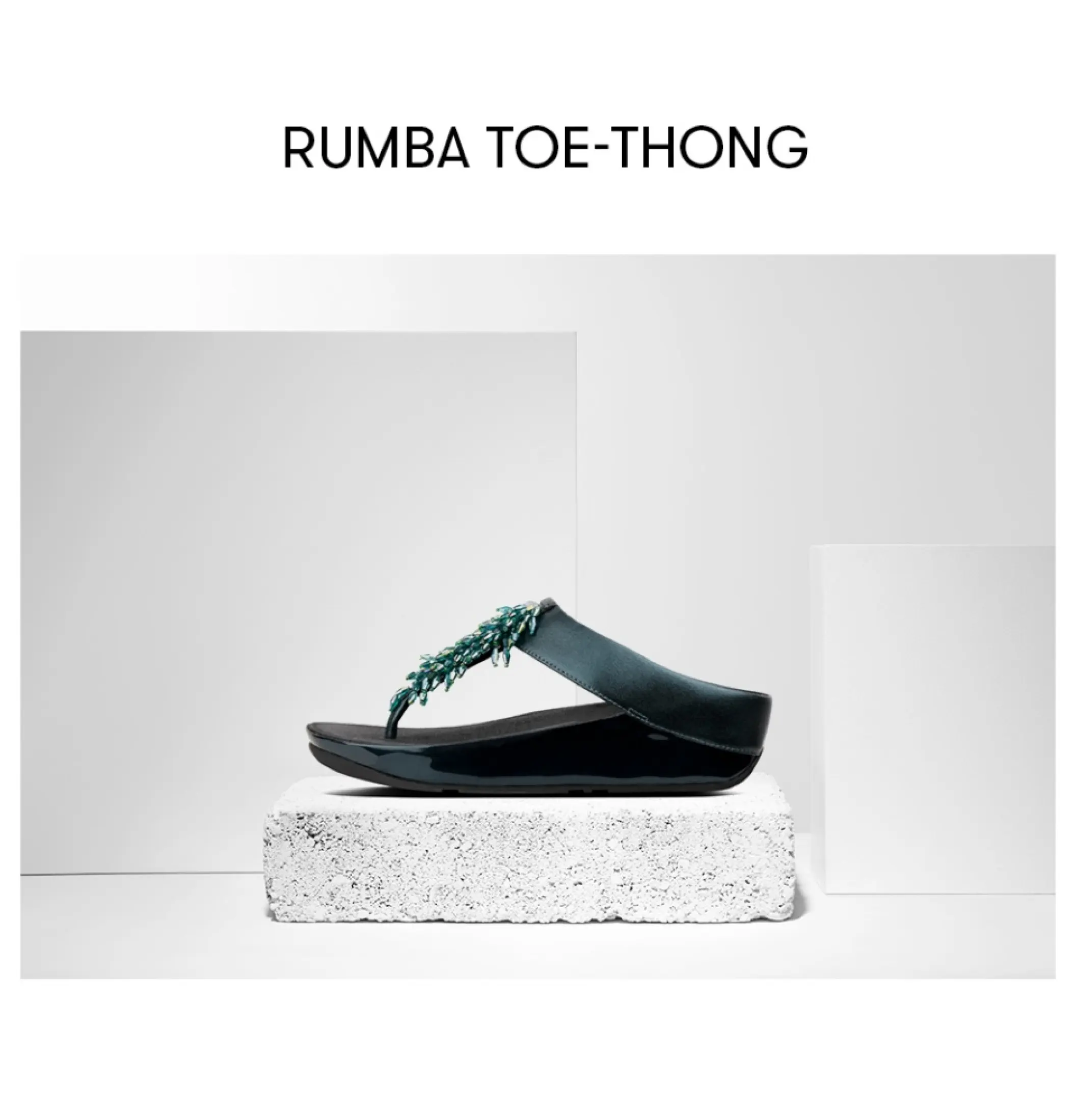 rumba toe thong sandals
