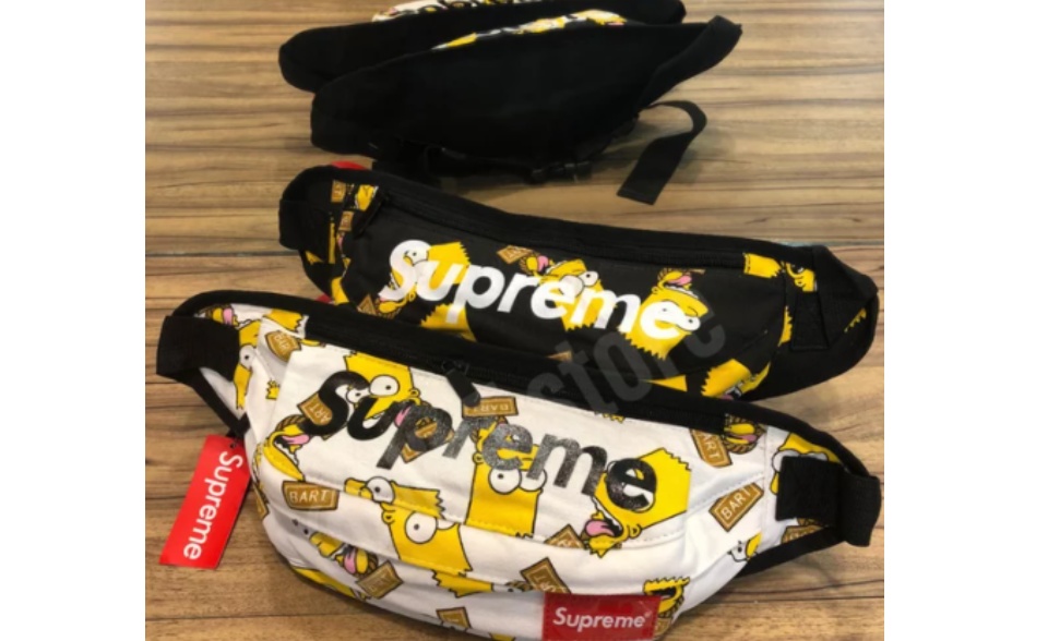 bart simpson supreme fanny pack