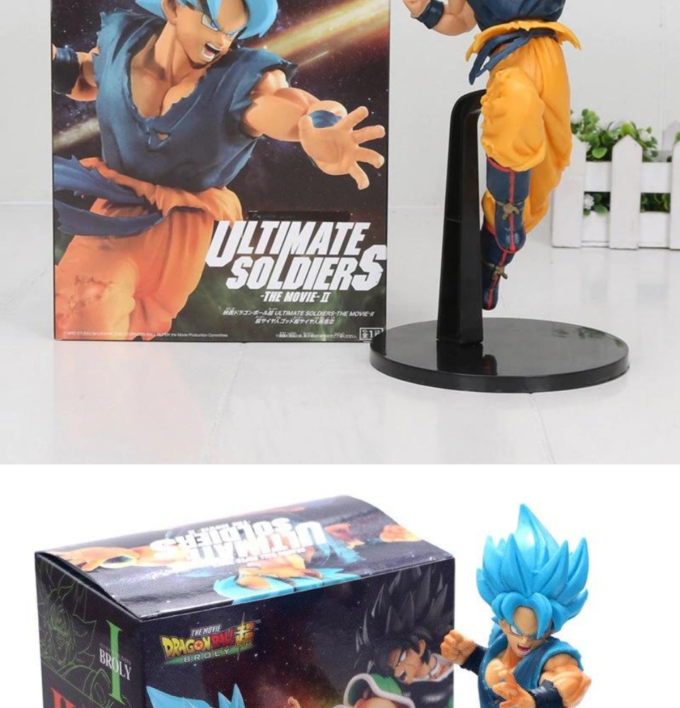Dragon Ball Super: Broly Ultimate Soldiers The Movie Volume II SON GOKU 9  Inches Action Figure