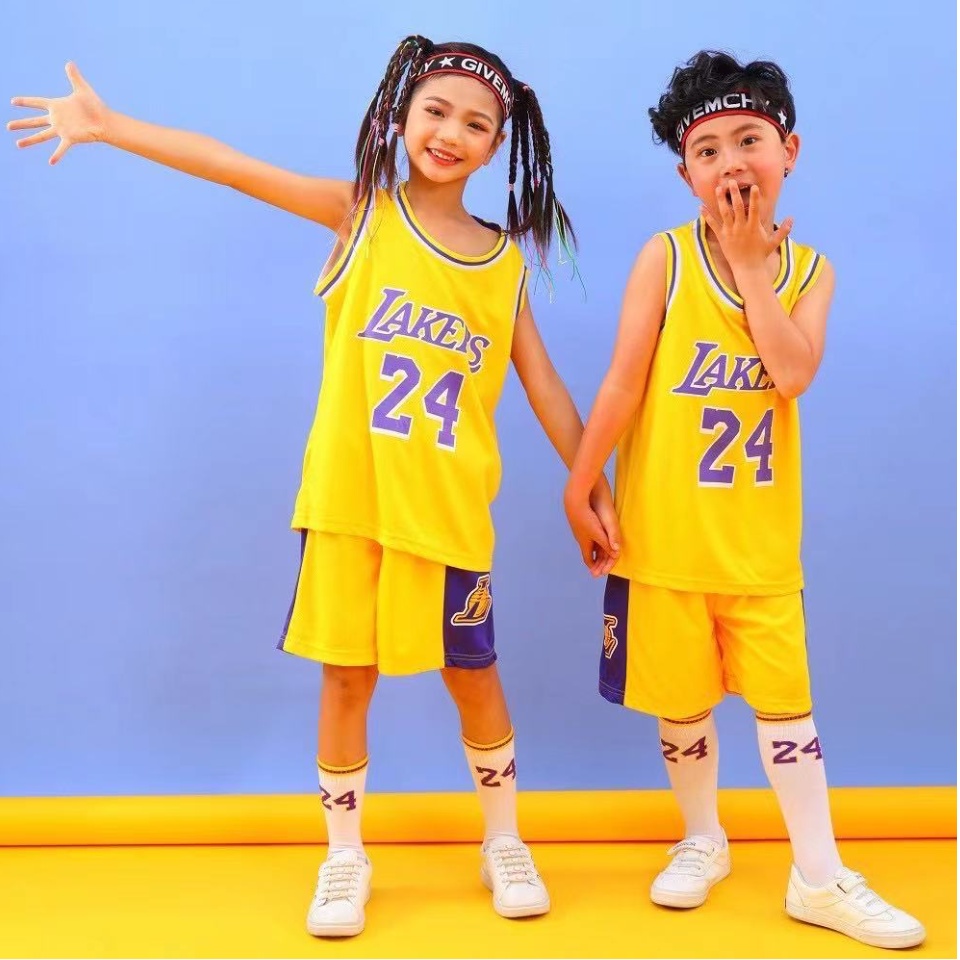 Youth Kids Kobe Bryant Basketball NBA Uniform - Jersey & Shorts - Lakers -  Boys 2T-4T, 5-10