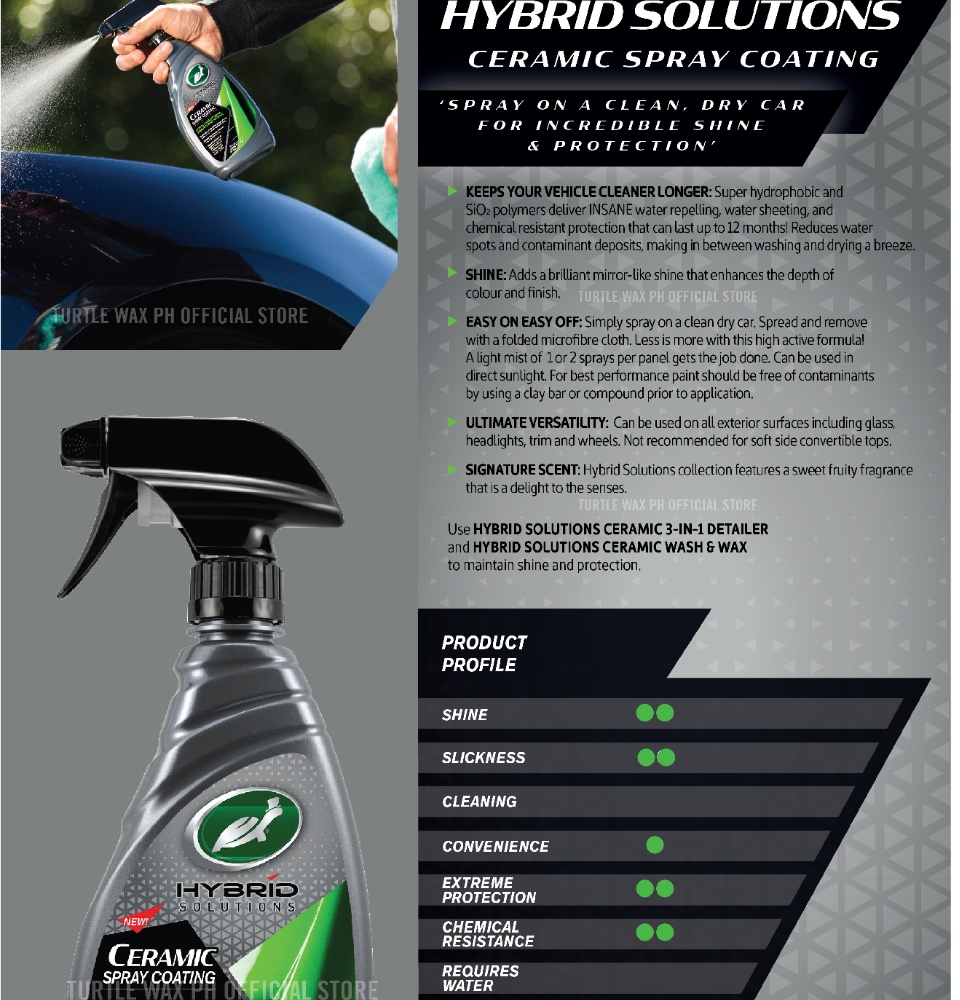 Turtle Wax Hybrid Solutions Ceramic Spray Coating 473ml