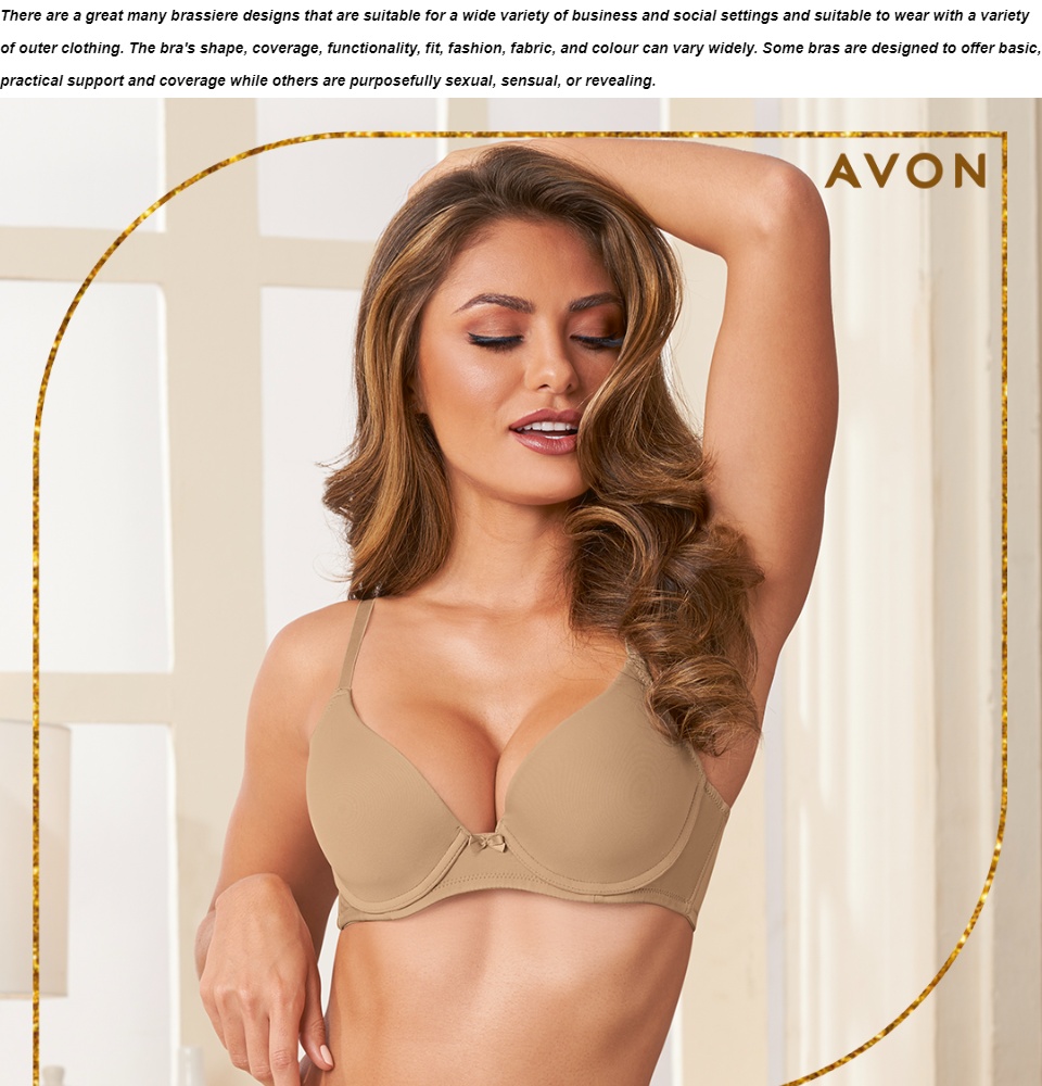 Avon Simonette push-up T-shirt bra size 32A-40C