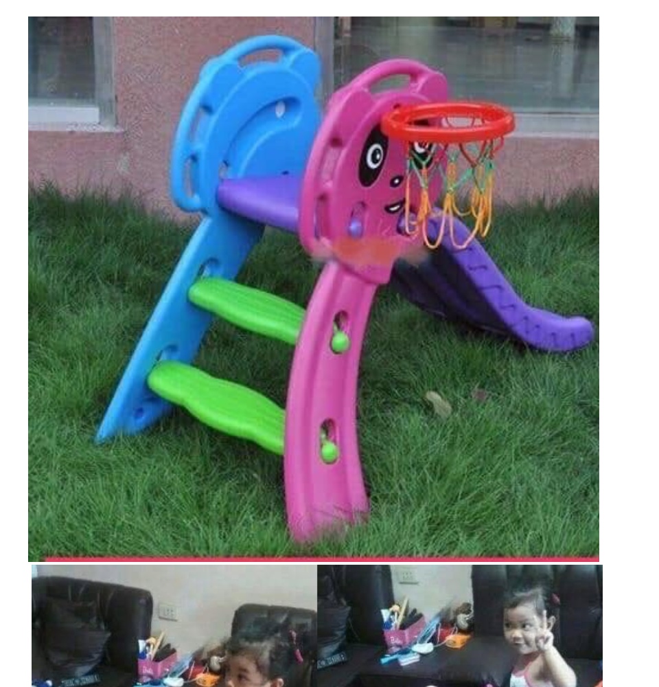 plastic baby slide