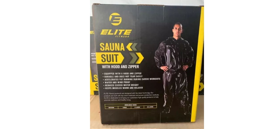 Sauna suit best sale five below