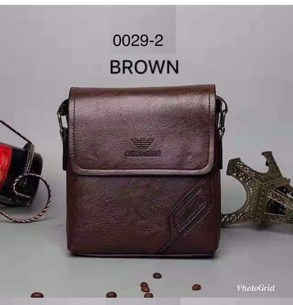 armani man purse