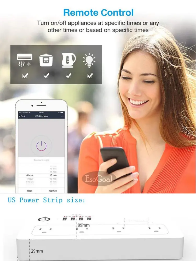 smart extension lead alexa