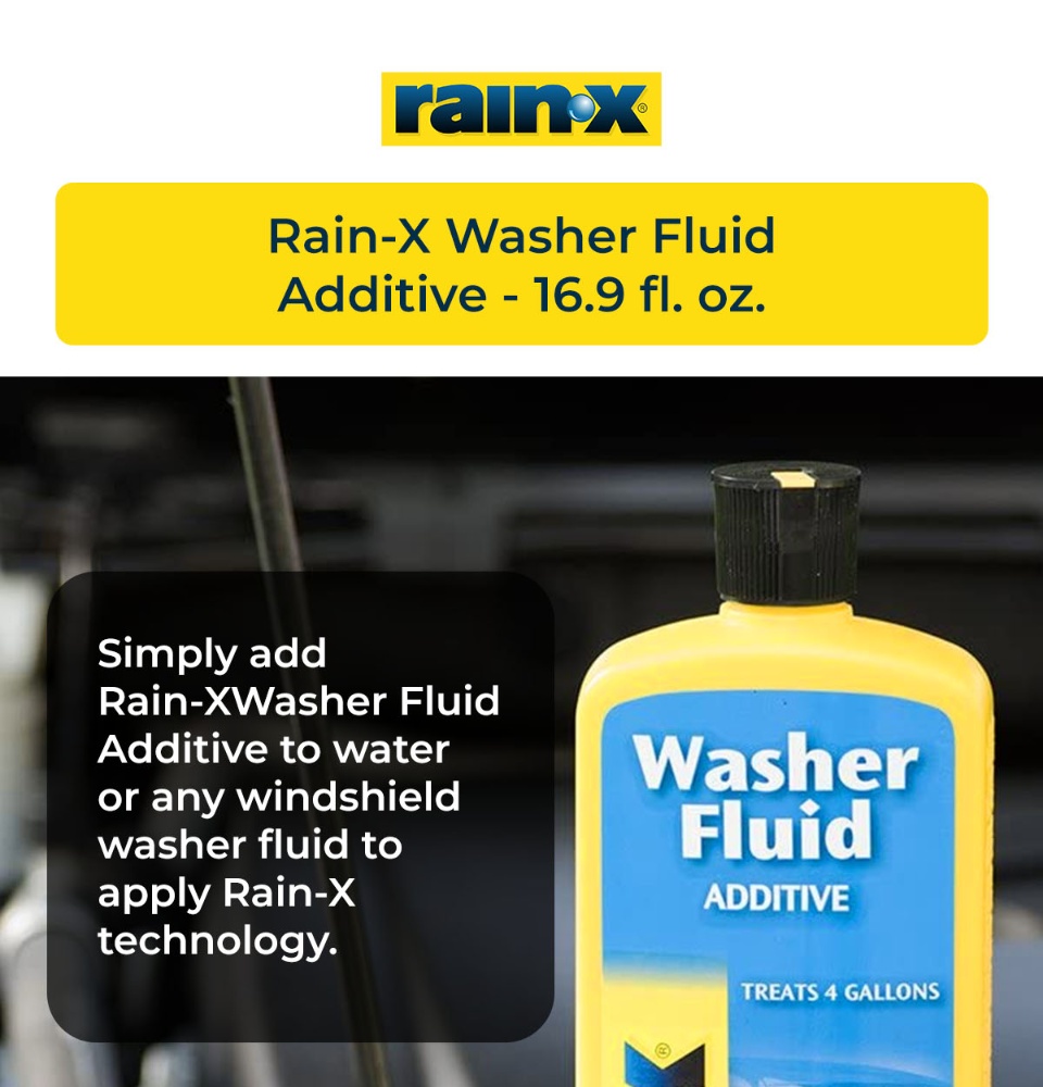 Rain X Windshield Washer Fluid Additive - 16.9 fl. oz