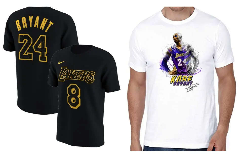 kobe bryant t shirts for sale