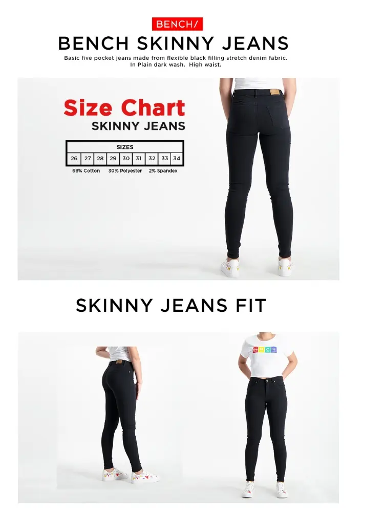 wonderfit black skinny jeans