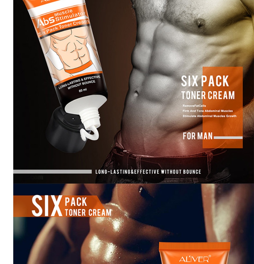 2-Pack Abdominal Cream, Men Abdominal Muscle Cream, Anti Cellulite Slimming  Eight-Pack abs Fat Burning Cream, abs Muscle Stimulator Cream, Remove Fat