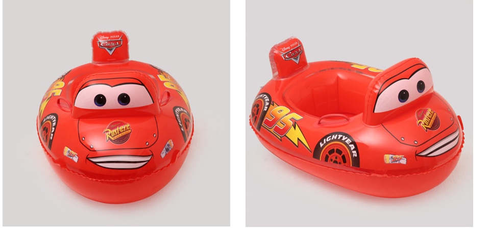 Baby Inflatable Swimming Boat The Lightning McQueen (1-4years) | Lazada PH