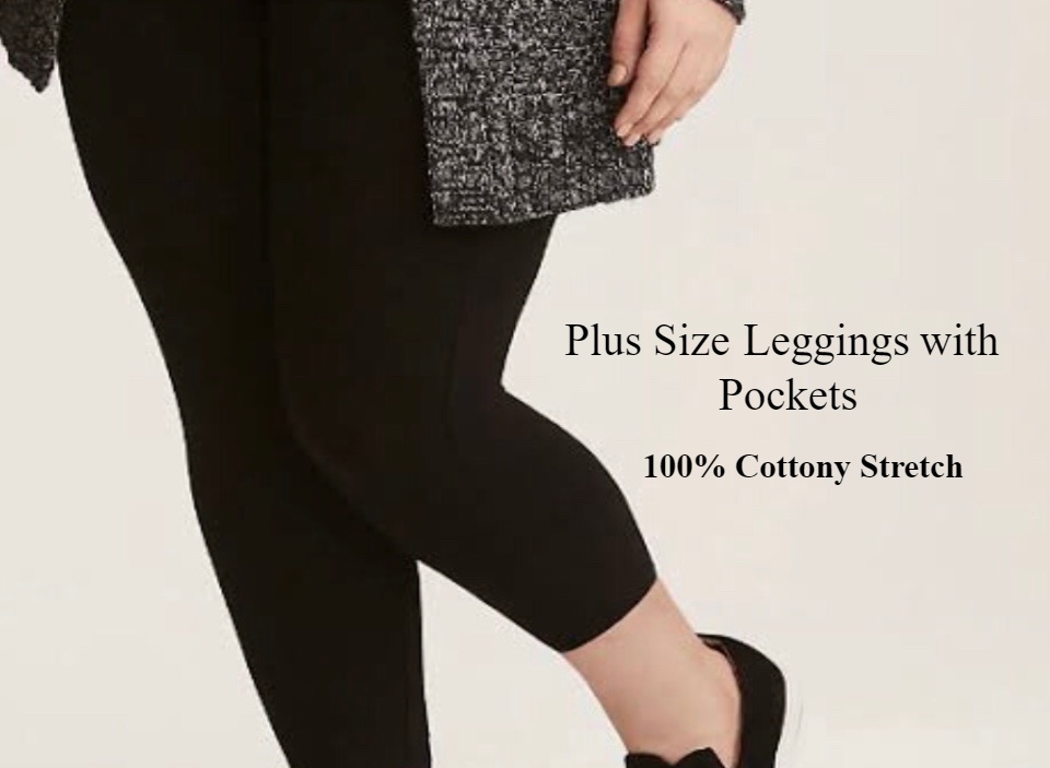 cheap plus size leggings and jeggings