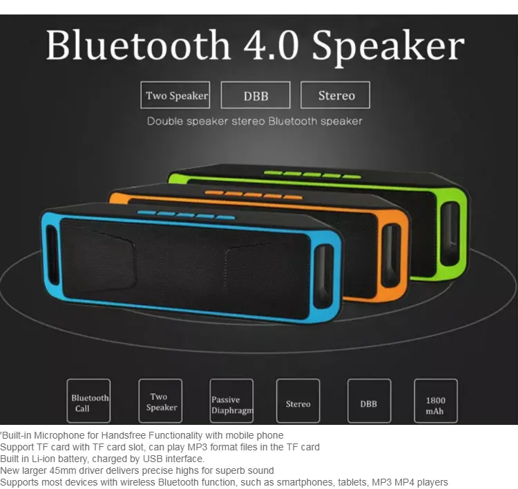 music wireless speaker megabass a2dp stereo price