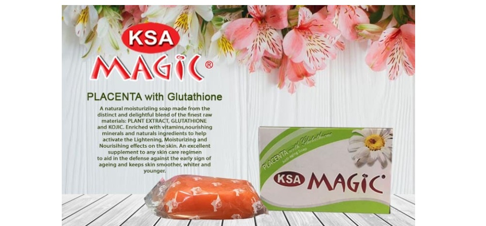 ksa magic glutathione soap with grapeseed review KSA MAGIC SOap