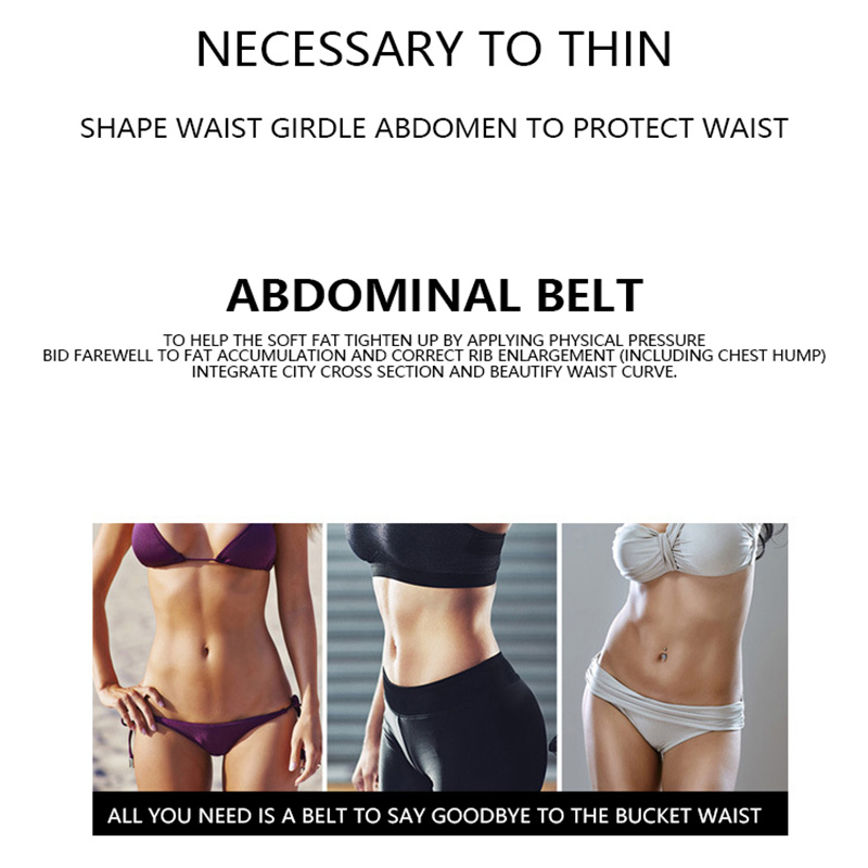 Women Waist Trainer Body Shapers Slimming Belt Modeling Strap