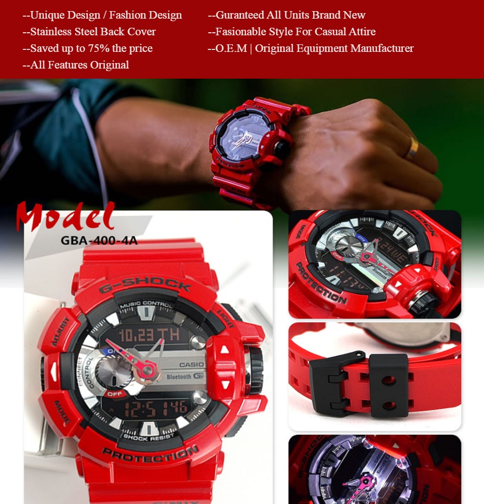 g shock g mix red