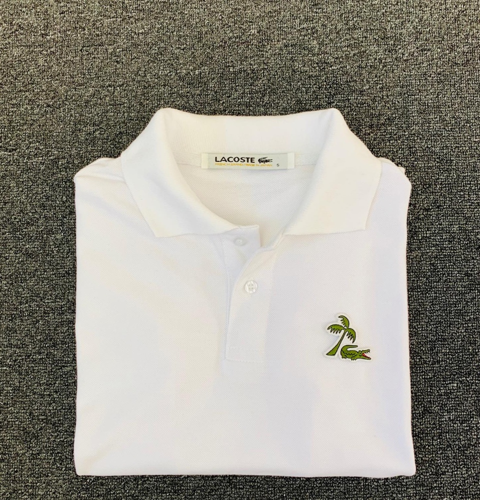 lacoste with palm tree