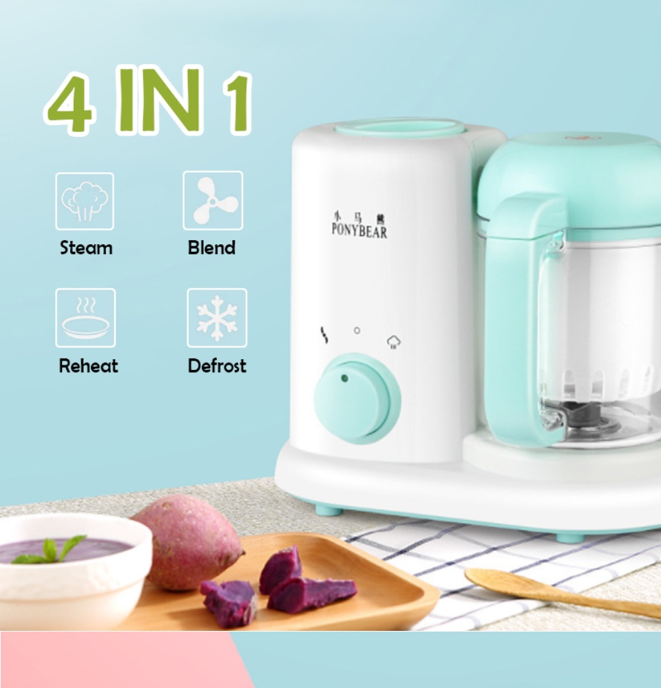 food processor and steamer