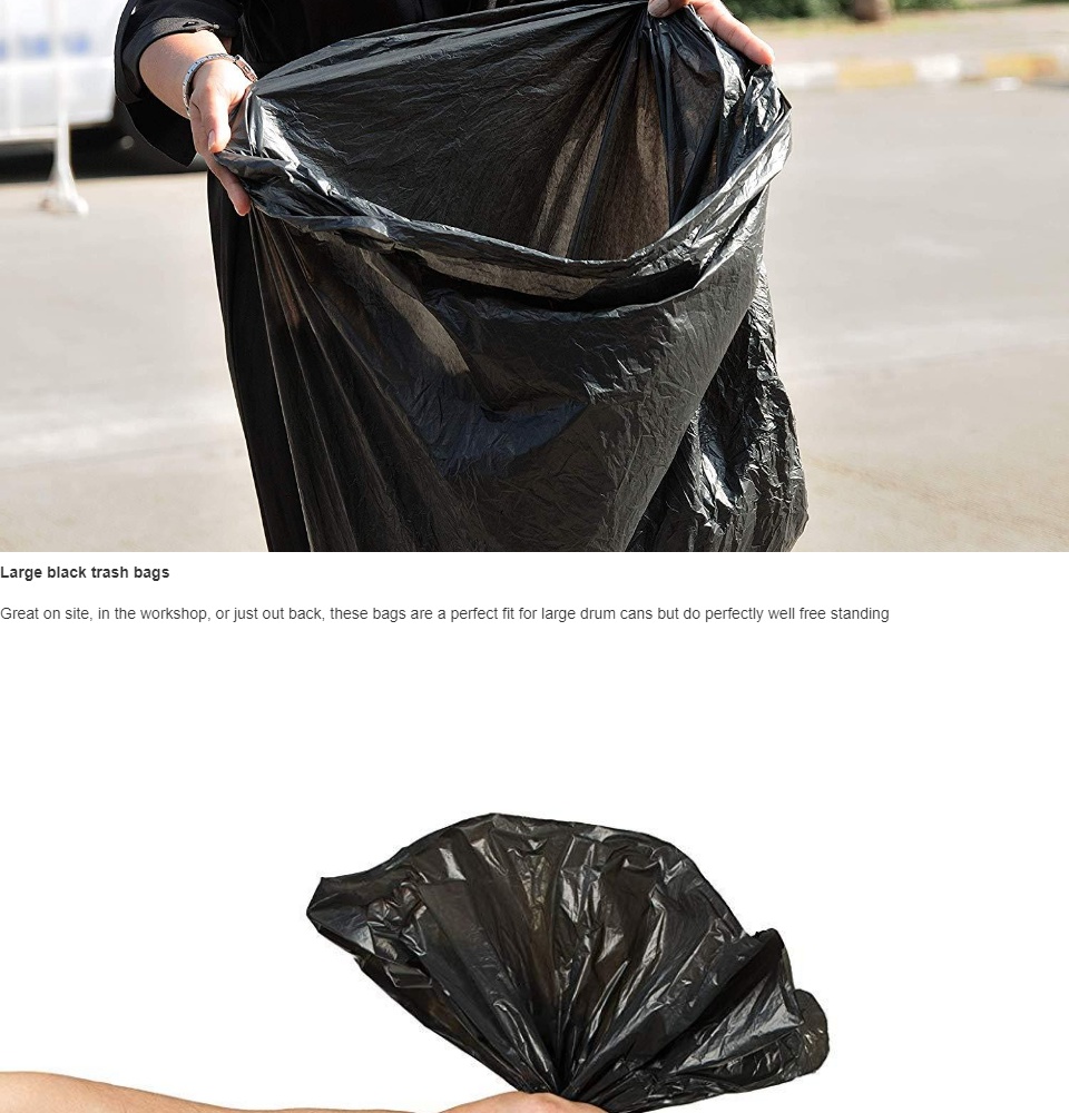 120 litre garbage bags