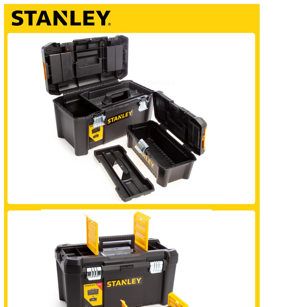 STANLEY STST1-75772 Jeu de boîtes à outils essentielles avec