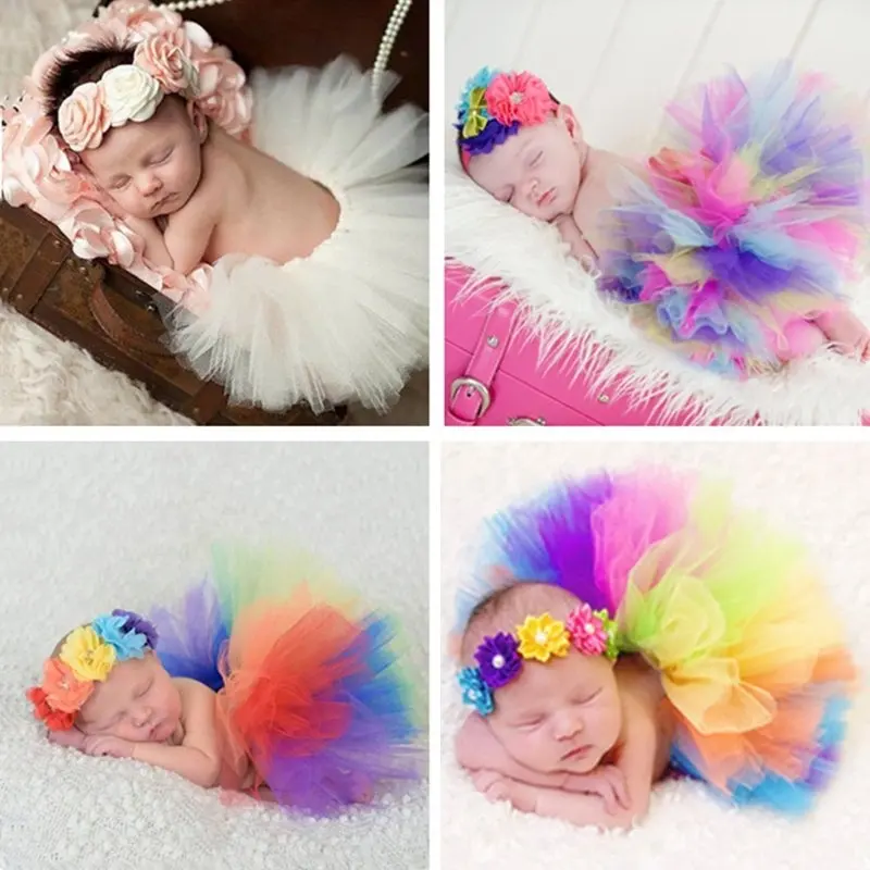 baby tutu and headband