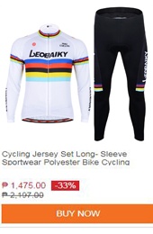 Cycling jersey long sleeve set