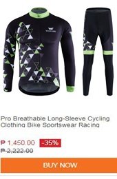 Cycling jersey long sleeve set