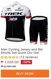 cycling jersey set