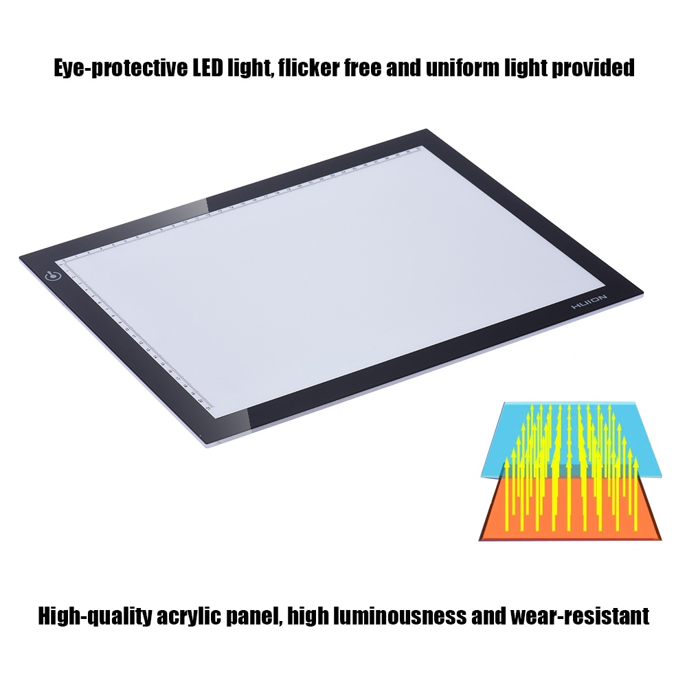 Huion L4s Tracing Led Light Pad | Shelly Lighting